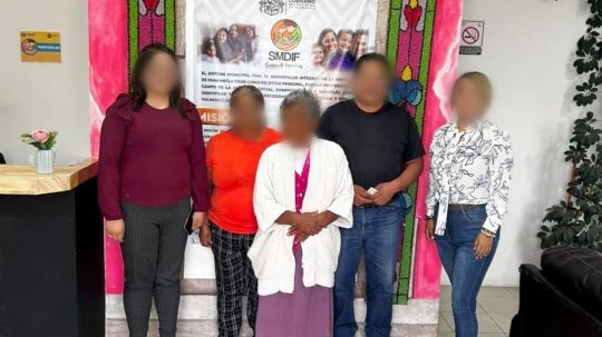 Reúne DIF Huamantla a adulta mayor con sus familiares