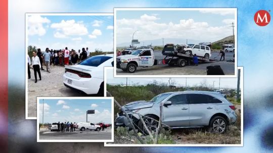 Equipo de Sheinbaum sufre accidente en carretera de Moclova Coahuila; hay un muerto y dos heridos