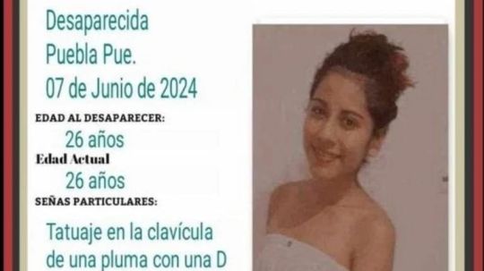 Buscan a joven veracruzana que desapareció en límites de Puebla y Tlaxcala