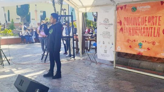 Invita ayuntamiento de Huamantla a disfrutar del programa cultural dominguearte en el barrio de El Calvario