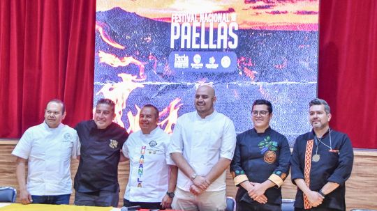 Presentan en Huamantla el tercer festival nacional de paellas 2024