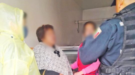 Policías de Huamantla salvan a mujer de la tercera edad de ser extorsionada