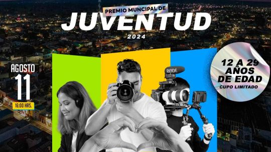 Convoca ayuntamiento de Huamantla al premio municipal de la juventud 2024