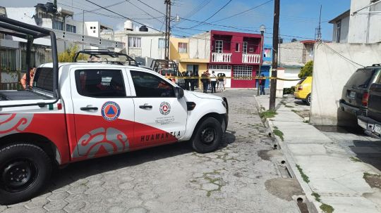 Atiende policía de Huamantla llamado de auxilio en el fraccionamiento La Estación