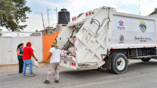 Por la noche que nadie duerme se modifica el servicio de recolección de basura en Huamantla