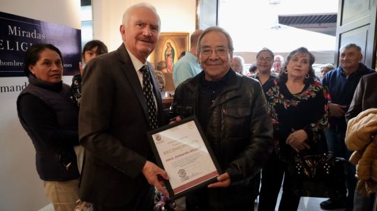 Gustavo Jiménez Romero, alcalde de Chiautempan inaugura la sala de arte Armando Ahuatzi