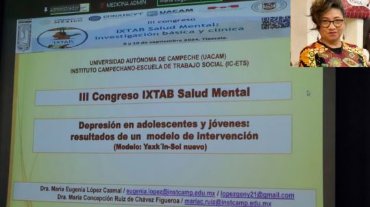 Continúa la discusión científica sobre salud mental en la UATx