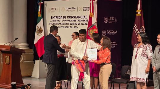 Reconocen libre autodeterminación y autonomía de 57 comunidades indígenas de Tlaxcala