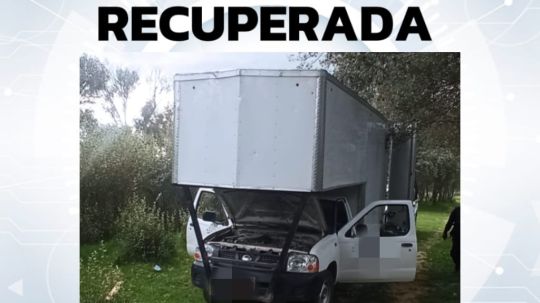 Localiza y recupera policía de Huamantla camioneta con reporte de robo