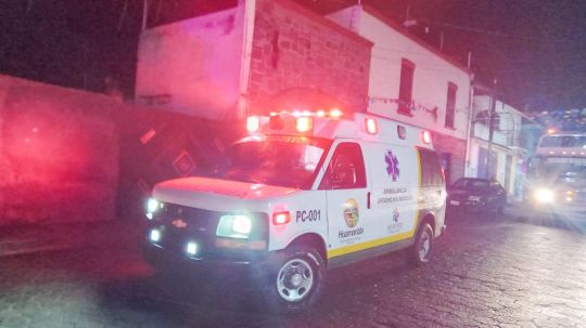 Policía de Huamantla captura a dos personas que portaban arma de fuego sin documentación legal