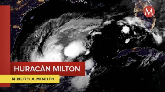 Milton ya es huracán categoría 5