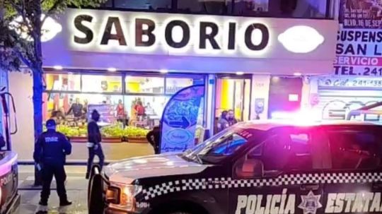 Violencia en Apizaco, asalto a taquería deja un lesionado por arma de fuego