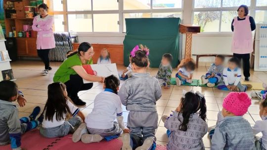 Llevó gobierno de Huamantla a cinco escuelas actividades alusivas al Día Nacional del Libro