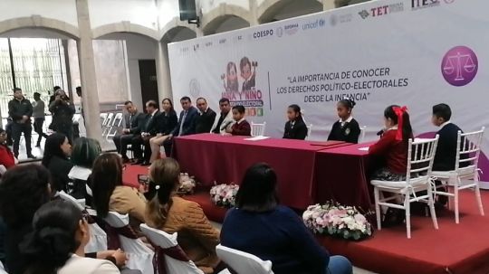 Niñas y niños Magistrados Electorales, un espacio para fortalecer la democracia desde la infancia