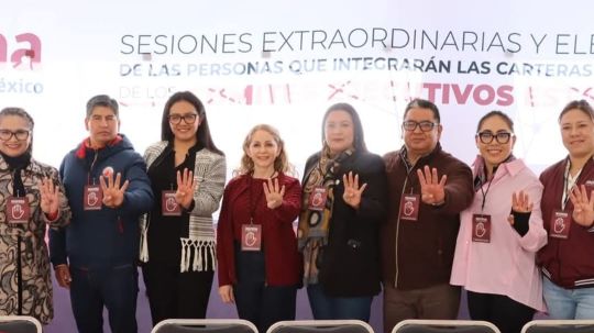 Cambio de liderazgo en Morena Tlaxcala, Marcela González asume la presidencia