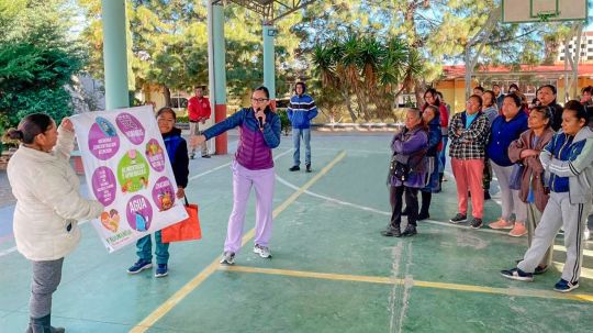 DIF Huamantla fomenta una educación integral con charlas sobre nutrición