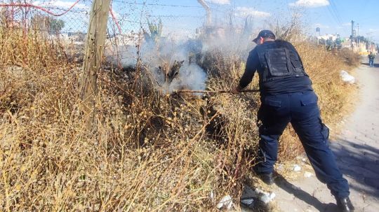 Gobierno de Huamantla llama la ciudadanía a la prevención para evitar incendios forestales