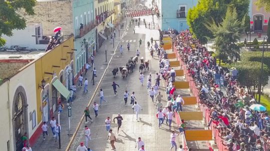 Huamantla se prepara para la adrenalina del segundo encierro estilo Pamplona