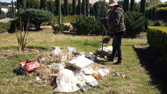 Refuerzan acciones contra tiraderos clandestinos de basura en la capital