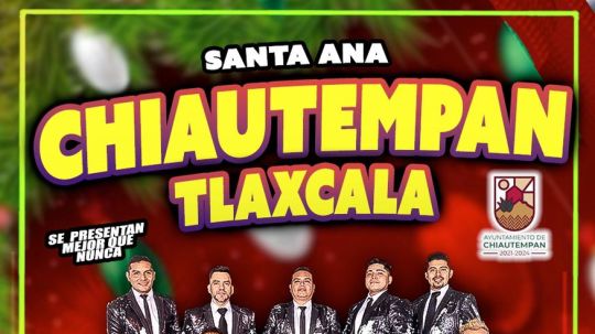 Hoy gran baile de noche buena en Chiautempan