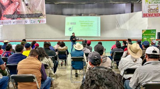 Reciben ganaderos de Huamantla capacitación para prevenir presencia de gusano barrenador