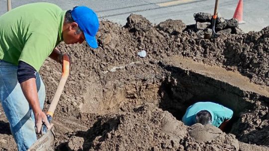 Realiza Capamh mejoras en el servicio de agua potable en la línea principal del pozo Lienzo Charro