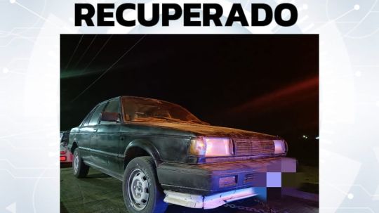 Policía municipal de Huamantla recupera vehículo con reporte de robo