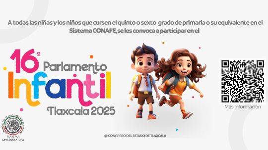 Continúa proceso de elección de niñas y niños para el 16° Parlamento Infantil