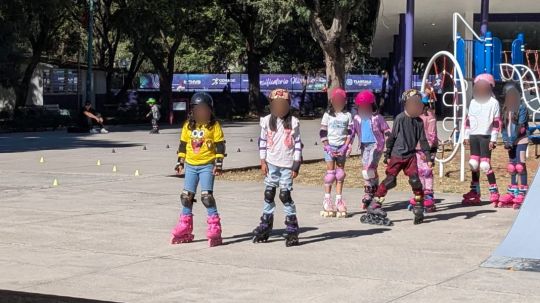 Gobierno de Huamantla fomenta el deporte y prevención de adicciones a través de clase muestra de patines