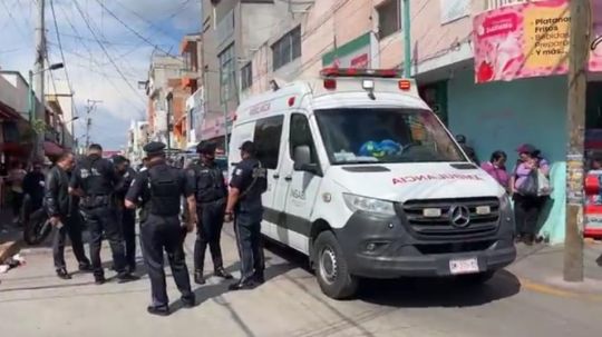 Chiautempan se disputa el mote de capital del crimen, en pleno centro le disparan a cuenta habientes para asaltarlos