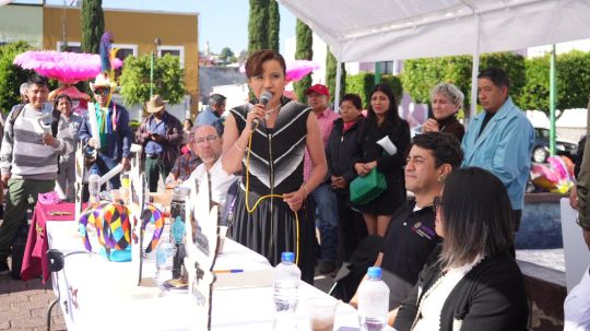 Preside diputada Madai Pérez el Primer Concurso de Huehues Distrito VII Tlaxcala 2025