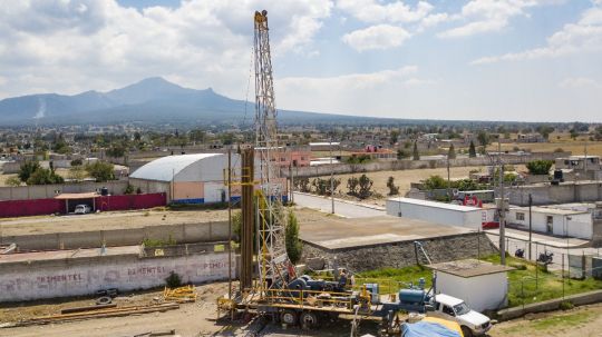 Avanza gobierno de Huamantla en el acondicionamiento y equipamiento de pozo en la franja de La Malinche