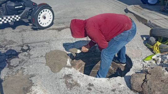 Da CAPAMH mantenimiento a la infraestructura urbana para beneficio de las familias huamantlecas