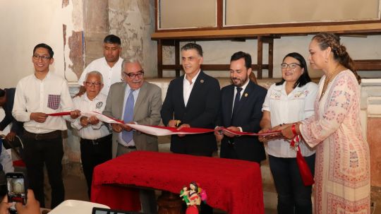 Honra presidente Alfonso Sánchez la memoria de Xicohténcatl Axayacatzin con un acto de hermandad internacional