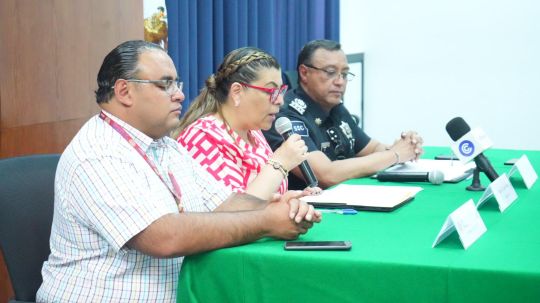 Firma Sandra Aguilar convenio con la Secretaría de Seguridad Ciudadana