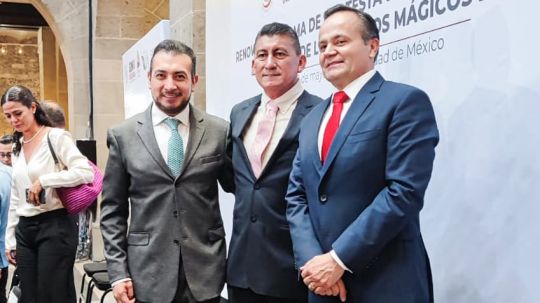 Salvador Santos Cedillo rinde protesta como vicepresidente de la red nacional de alcaldes de los pueblos mágicos 2025