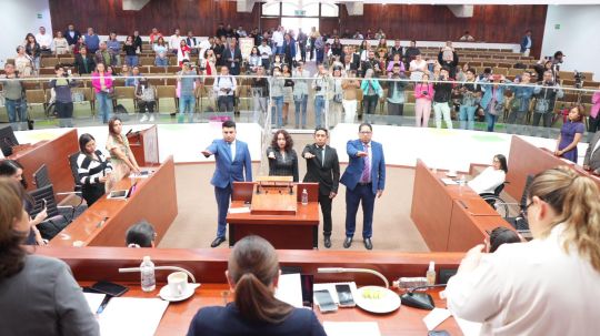 Rinden protesta ombusperson e integrantes del Consejo Consultivo de la Comisión Estatal de Derechos Humanos de Tlaxcala