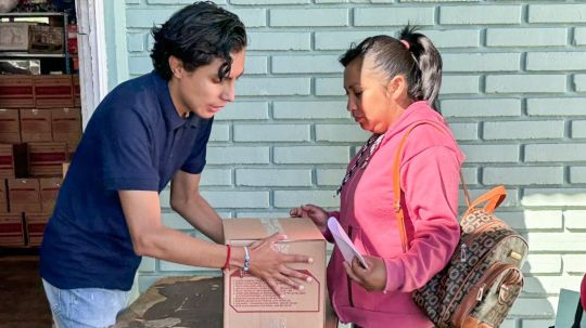 DIF Huamantla y SEDIF fortalecen la seguridad alimentaria de familias con la entrega periódica de despensas