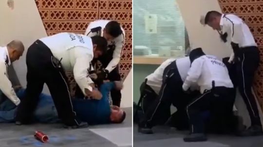Seguridad del IMSS agrede a paciente que pedía sus medicamentos en Villa Álvarez, Colima