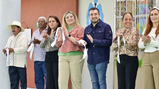 Hacemos equipo con la comunidad escolar de Huamantla para beneficiar a más estudiantes: Salvador Santos Cedillo