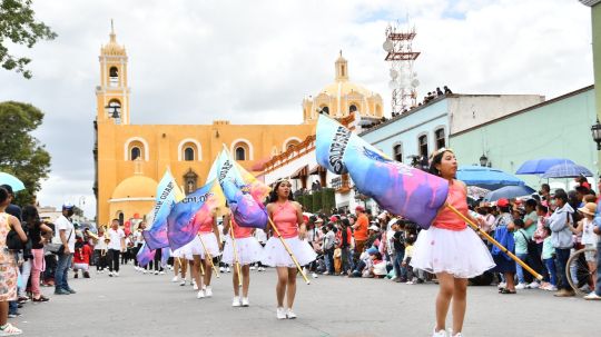 Invita ayuntamiento de Huamantla al gran desfile de las dalias 2025 y lanza concurso de marching bands