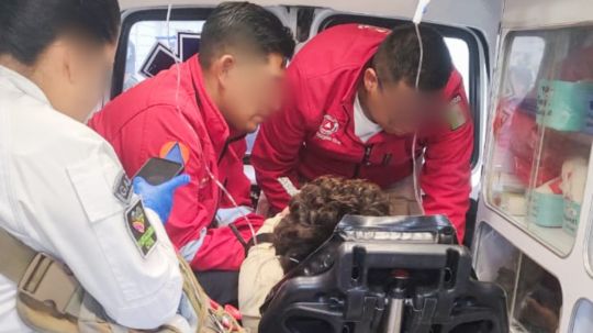Actúan con prontitud cuerpos de emergencia de Huamantla ante accidente de mujer en molino de nixtamal