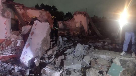 Otra vez la pirotecnia: explosión en Chimalpa en Totolac deja 4 lesionados, uno de gravedad