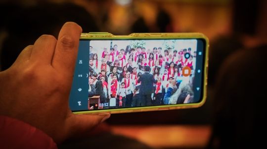 El coro monumental del ayuntamiento de Tlaxcala se presentó en el santuario de San José