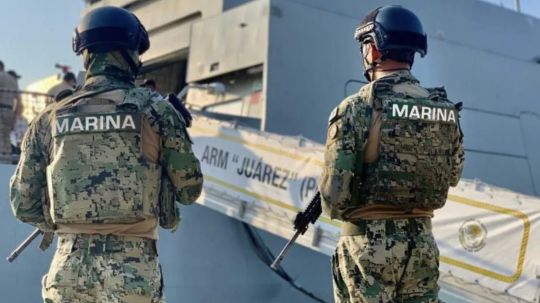 Marina refuerza policías municipales y estatales en 15 estados de México