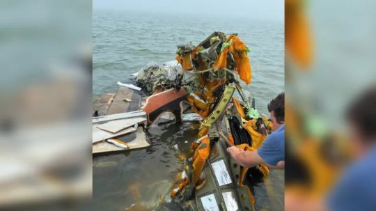 Hallan muerta a persona desaparecida tras incidente aéreo de Semar en Galveston, Texas