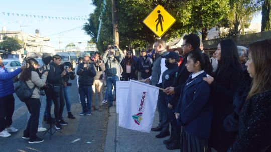 Municipio de Tlaxcala inicia operativo Regreso a Clase Seguro en la comunidad de Acuitlapilco