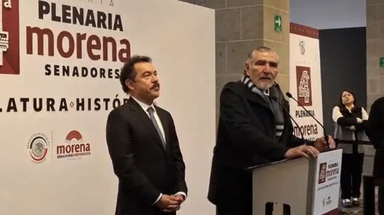 Adán Augusto López deja la coordinación de Morena en el Senado; lo sustituye Ignacio Mier 
