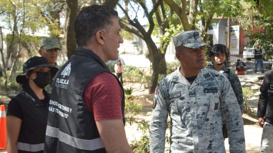 Alcalde capitalino encabeza mejoras en el parque Tlahuicole con el programa Menos escritorio, más territorio