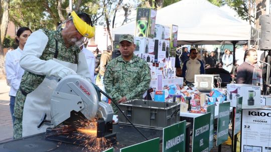Inicia en Tlaxcala la campaña de desarme voluntario 2026 sí al desarme, sí a la paz